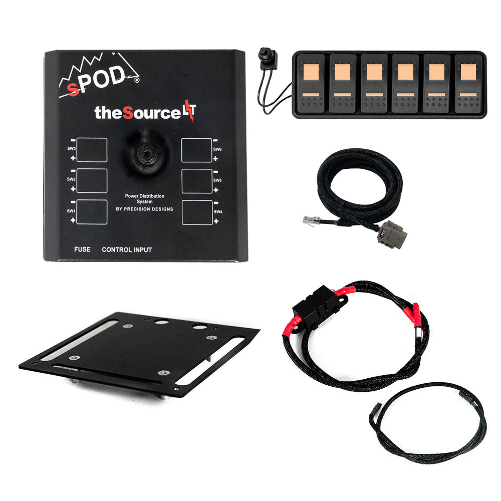 sPod SourceLT Modular Universal 6-Circuit Power Management System