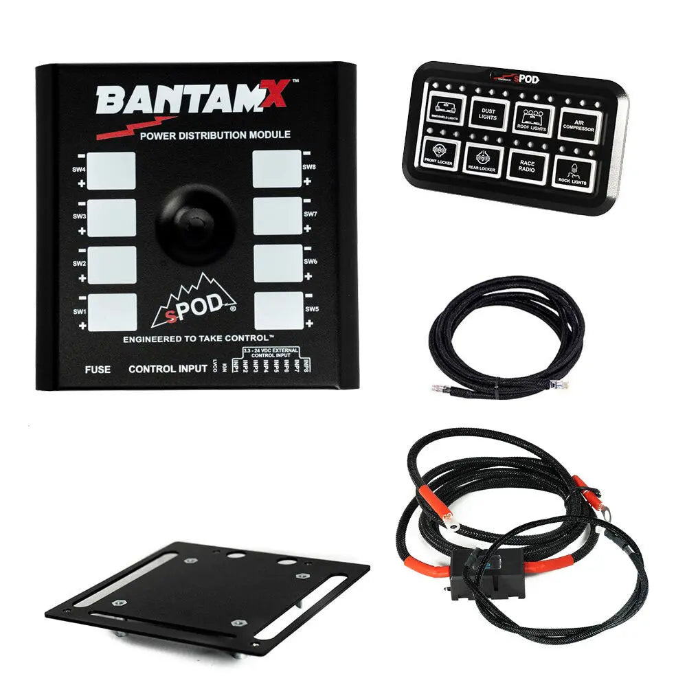 sPod BantamX HD Universal 8-Circuit Power Management System