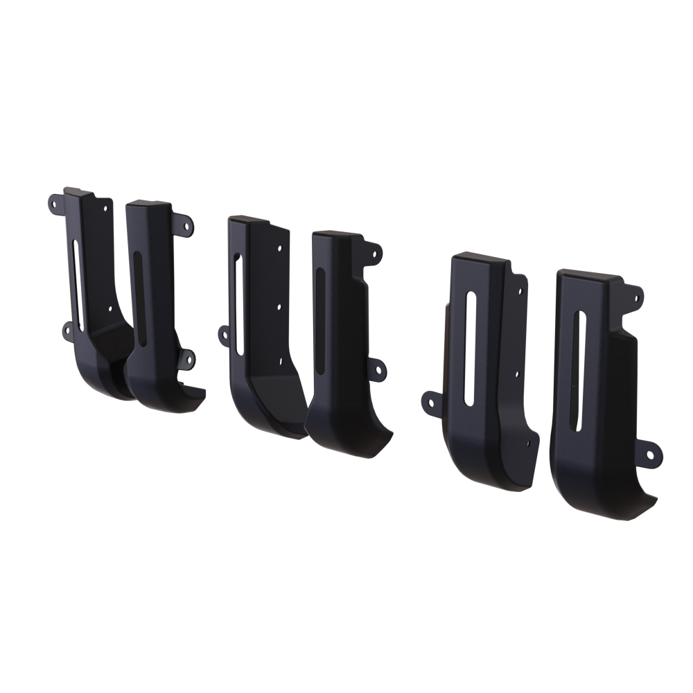 2020+ GMC Sierra 2500/3500 Front & Rear Fender Flare Caps S&B