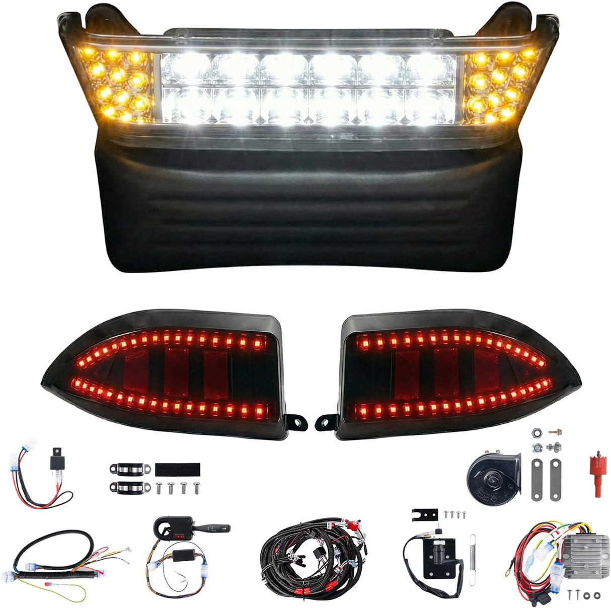 Club Car Precedent LED Light Kit with Bumper 2004-Up