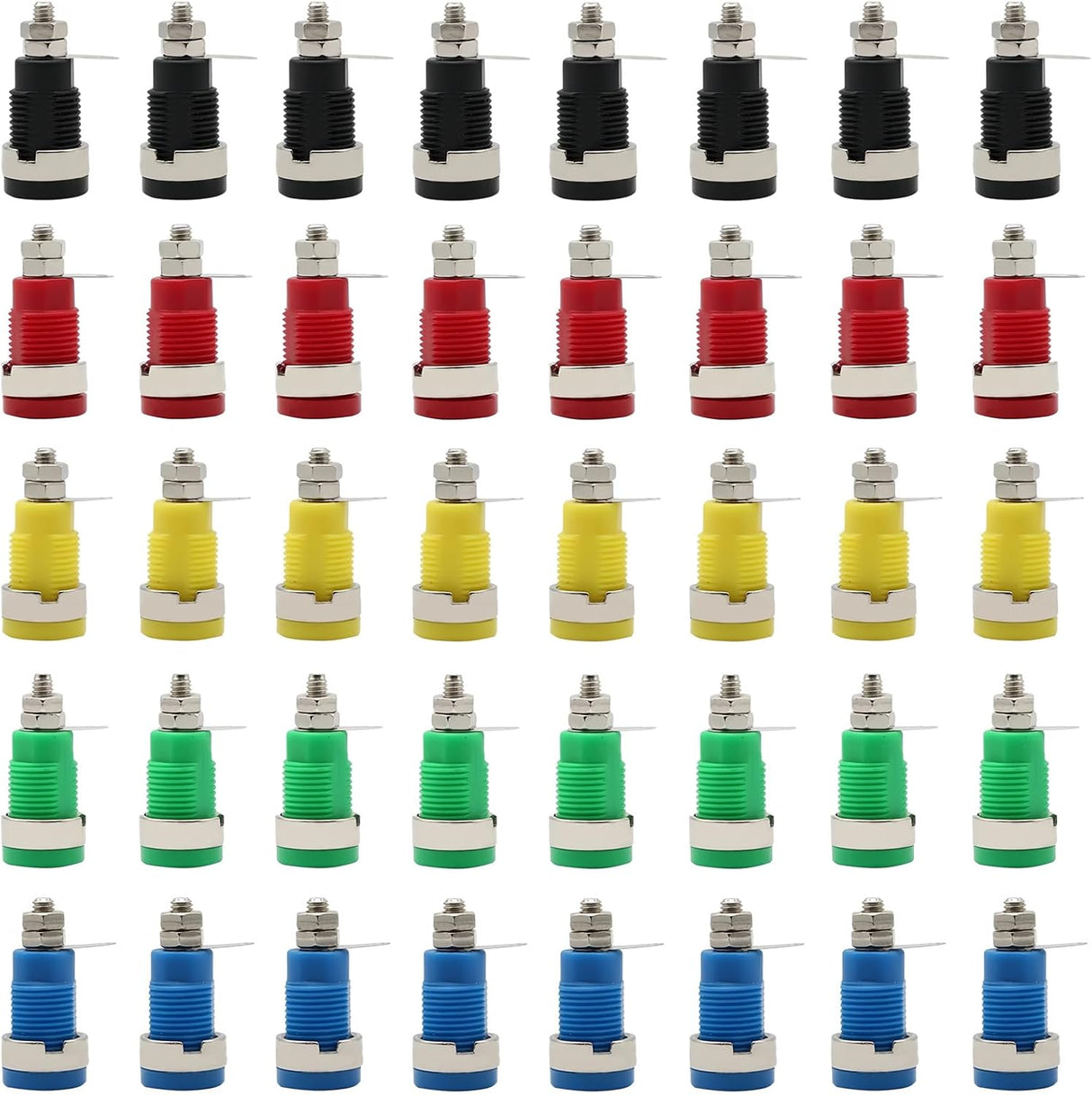 Durable Panel Mount Adapter: 4mm Banana Female Jack Socket Connector TekShack