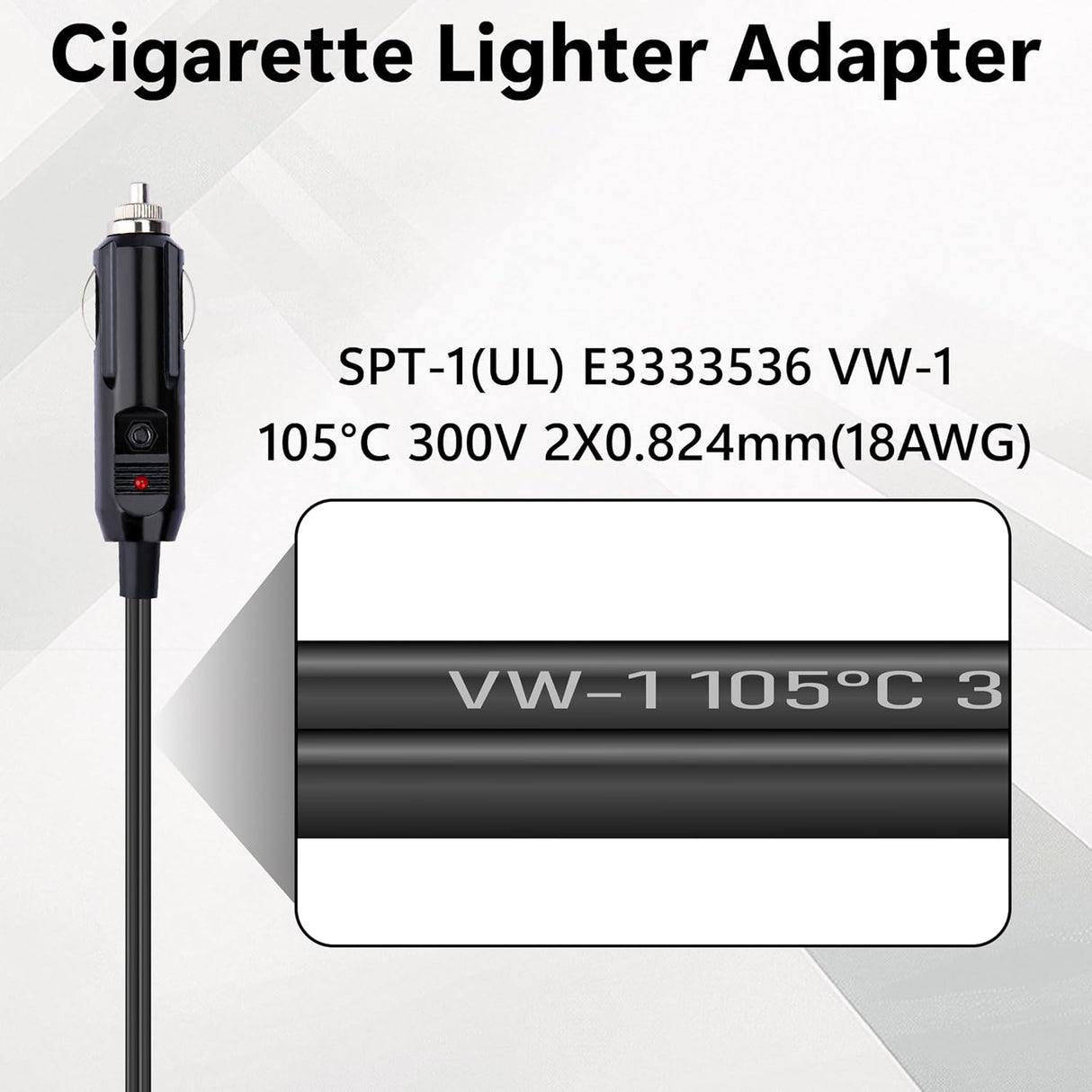 12V Dual Car Lighter Adapter Splitter TekShack