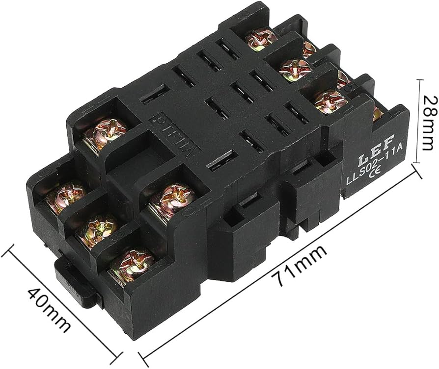 NTE 3PDT 11-Pin Socket RLY9156 NTE