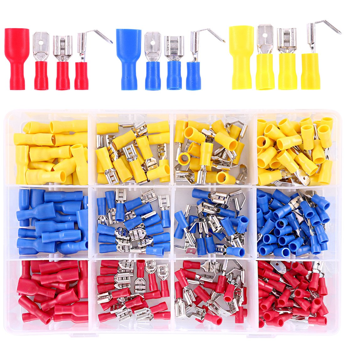 Insulated Crimp on Assorted Terminals TekShack