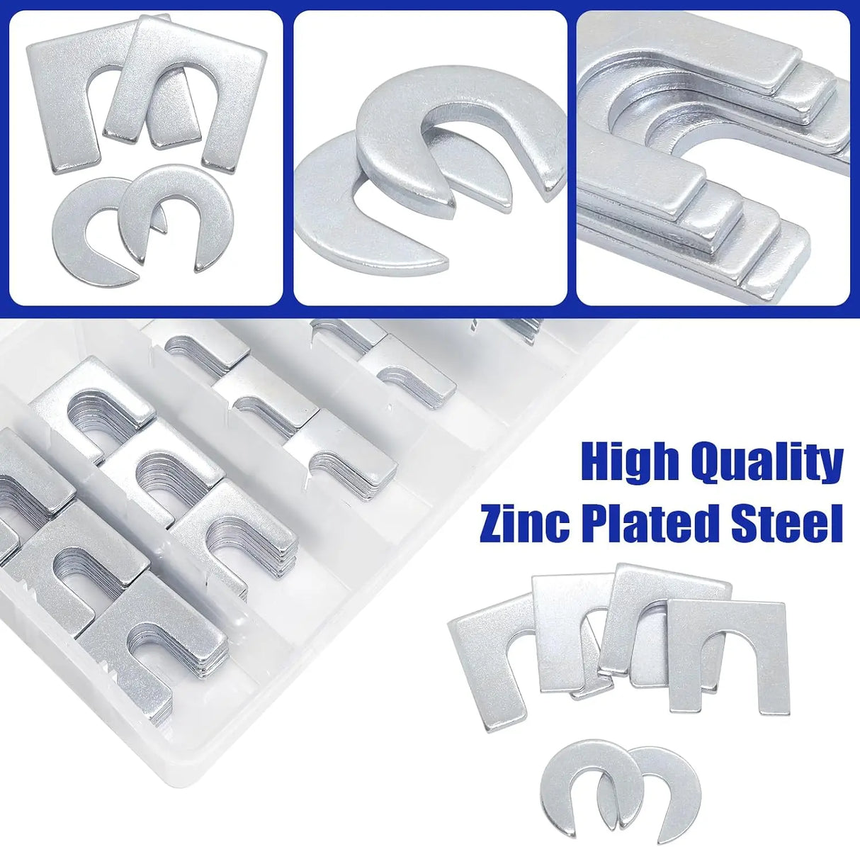 BUSY-CORNER Universal Auto Body Fender Alignment Shim 155-Piece Kit