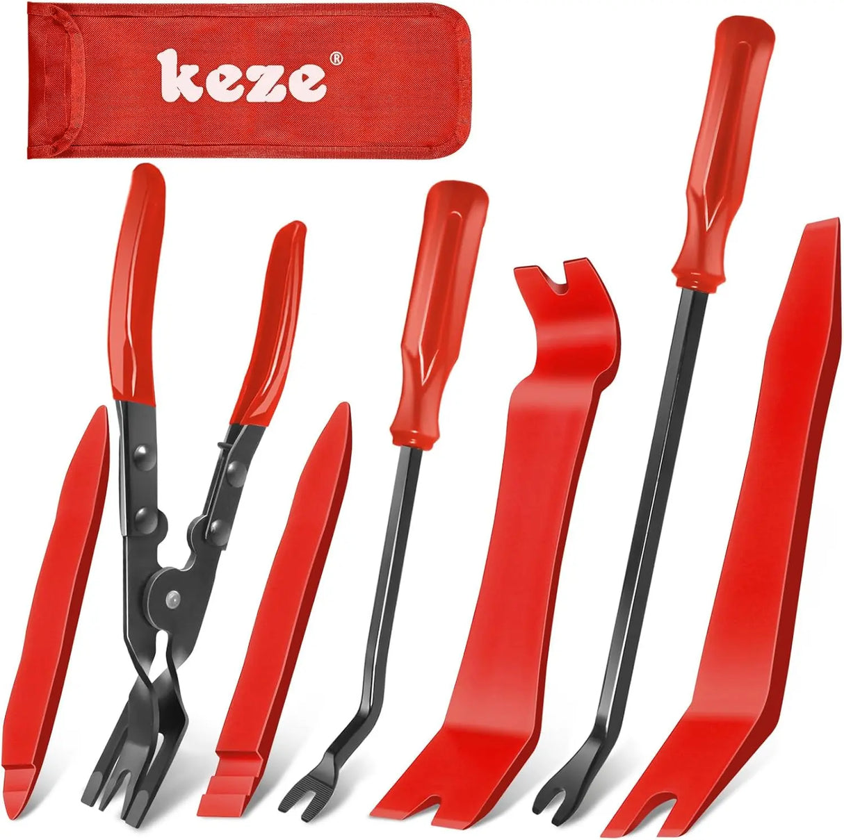 Keze Auto Trim Removal Tool Kit for Car Panel Dashboard 007 7 Each