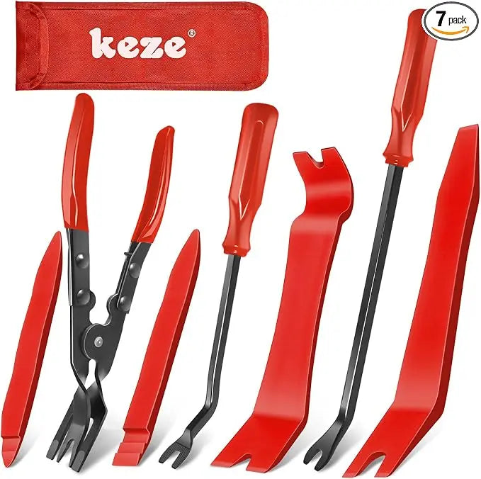 Keze Auto Trim Removal Tool Kit for Car Panel Dashboard 007 7 Each