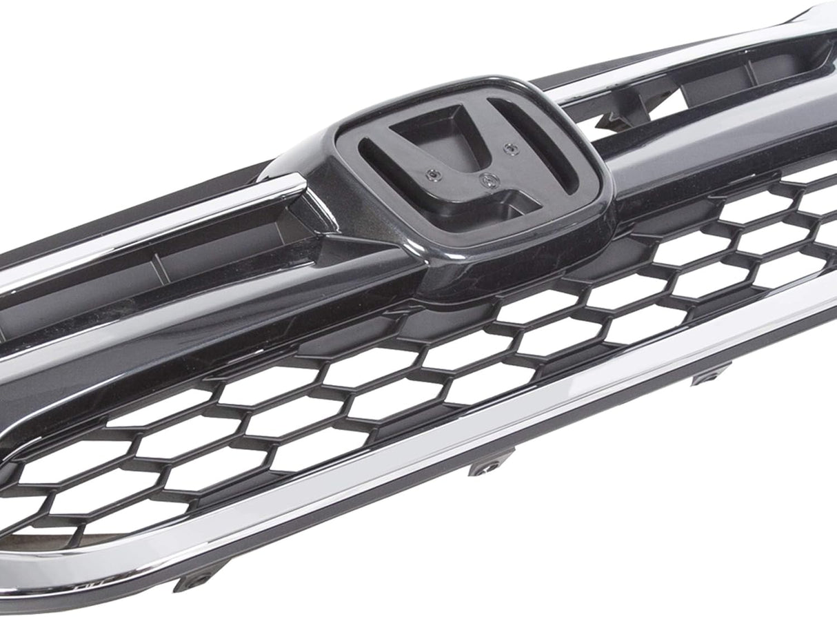 2015-2016 Honda CR-V Front Bumper Grille Replacement Black Chrome