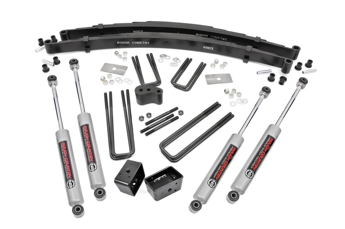 4 Inch Lift Kit | Rear Blocks | Dodge W100 Truck/W200 Truck 4WD (1974-1977)