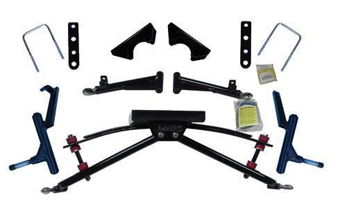 Jake's 4" Double A-Arm Lift Kit 1983-2004.5 Club Car DS