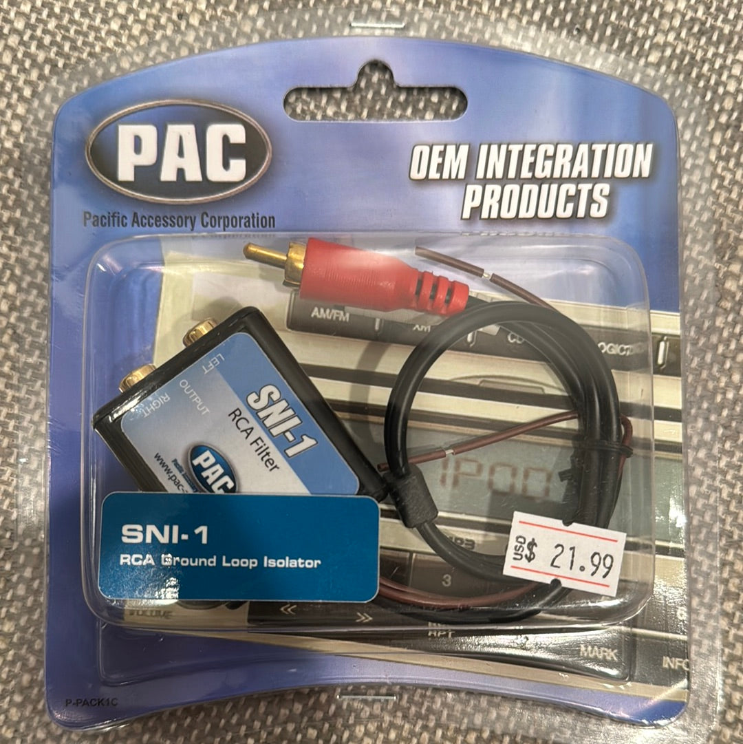 Pac SNI-1 ground loop isolator 