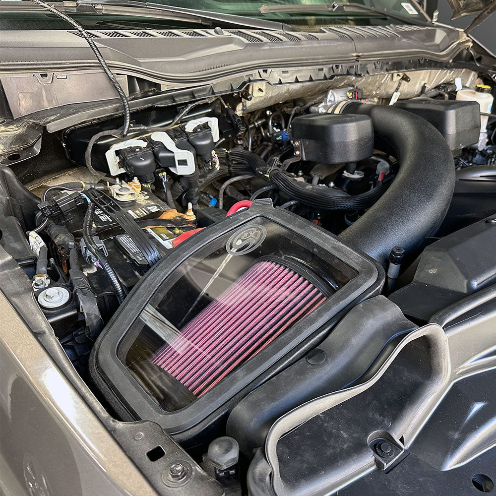 Cold Air Intake Kit for 2020-2022 FORD F-250, F-350 6.2L, Gas S&B