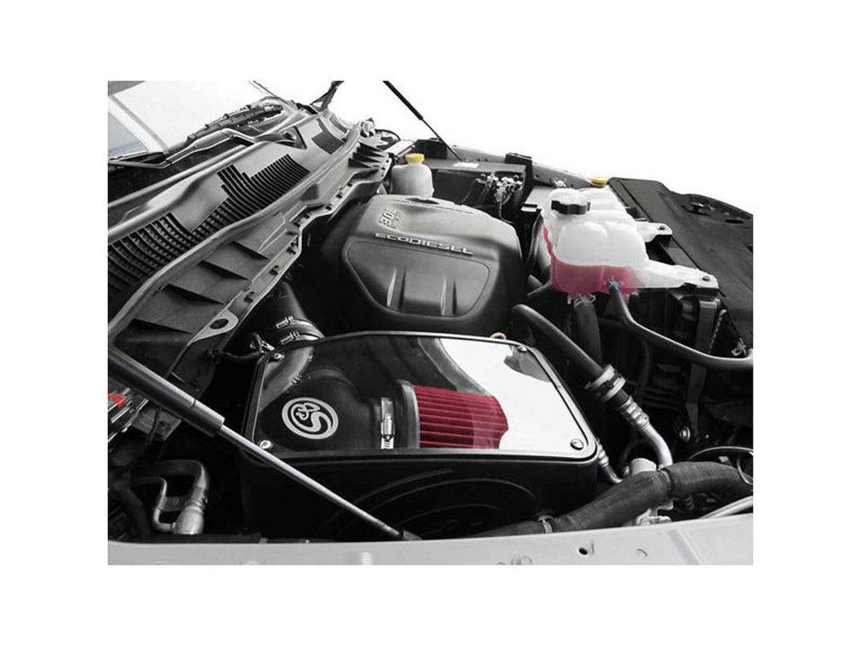 S&B Filters 75-5074 Cold Air Intake, Cleanable Filter, 2014-2018 Dodge Ram 3.0L EcoDiesel S&B Filters