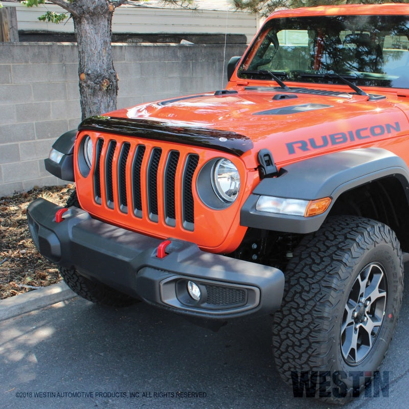 Protection anti-insectes Westin 2018 Jeep Wrangler JL Wade Platinum - Fumée