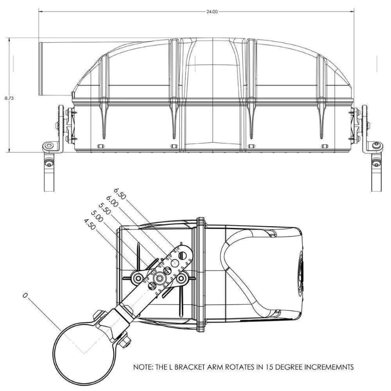 Particle Separator for 2021-2026 Can-Am® Commander S&B