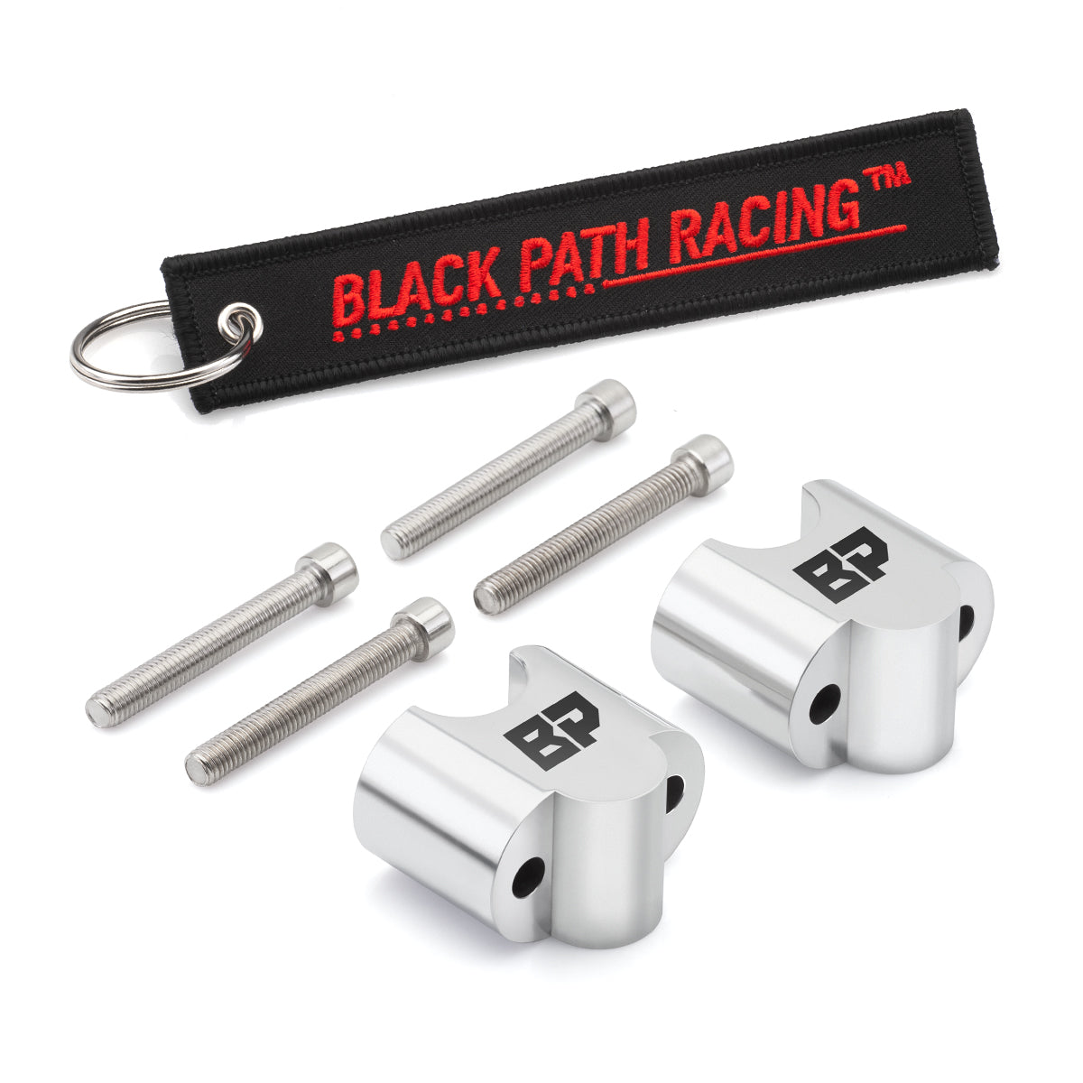 1999-2010 Royal Star Venture Silver Handlebar Risers