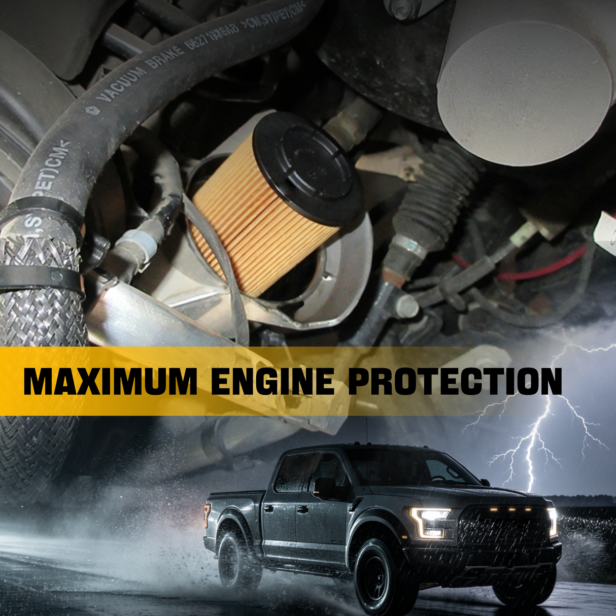 Trucktok 2014-2019 3.0L Ram 1500 Ecodiesel Oil Filter Replaces 68229402AA TruckTok