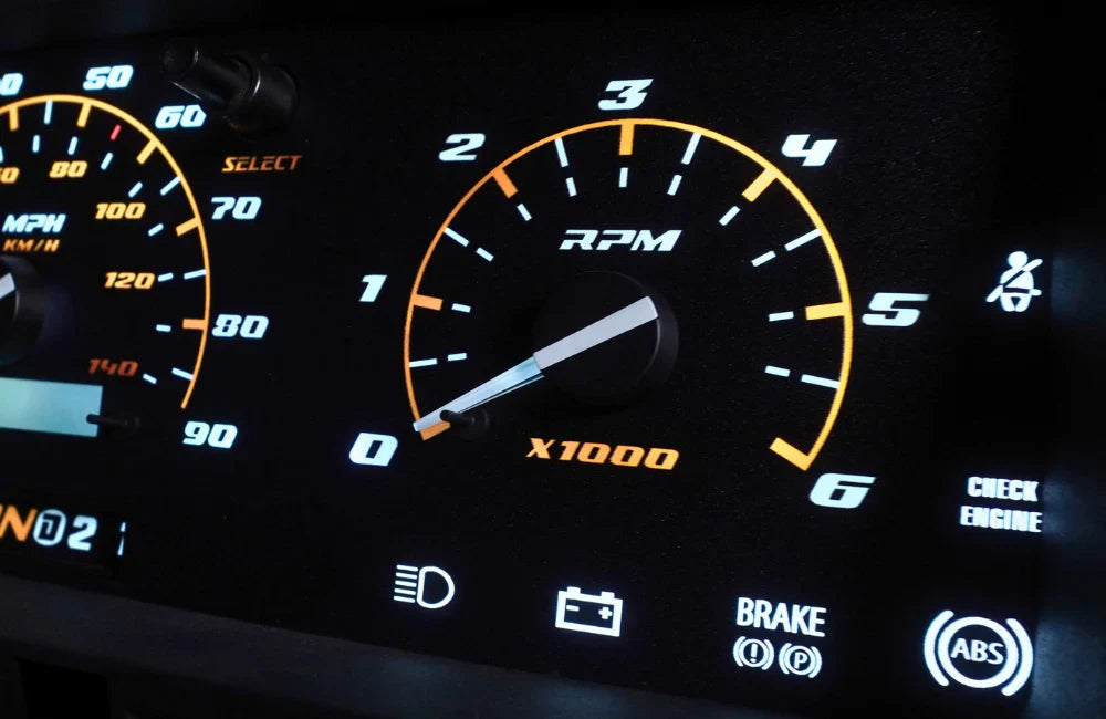 92-96 Cluster Faceplate Kit - XLT Sport - Gas Chinook Auto