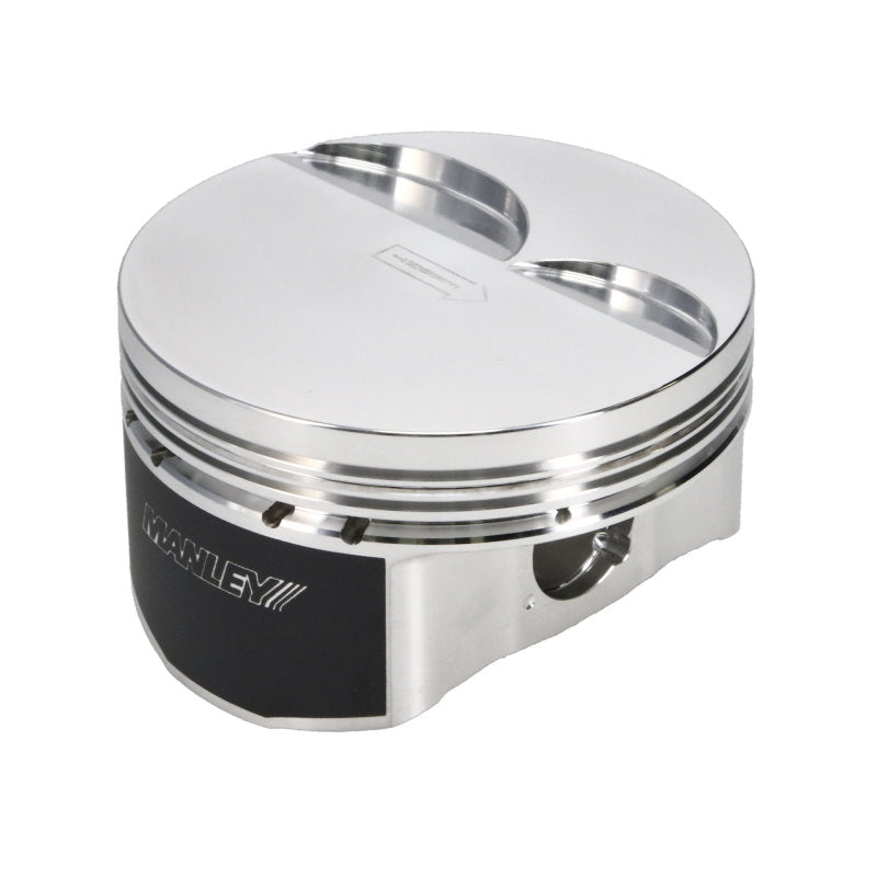 Ensemble de pistons plats Manley Small Block Chevrolet série LS - 4 cc