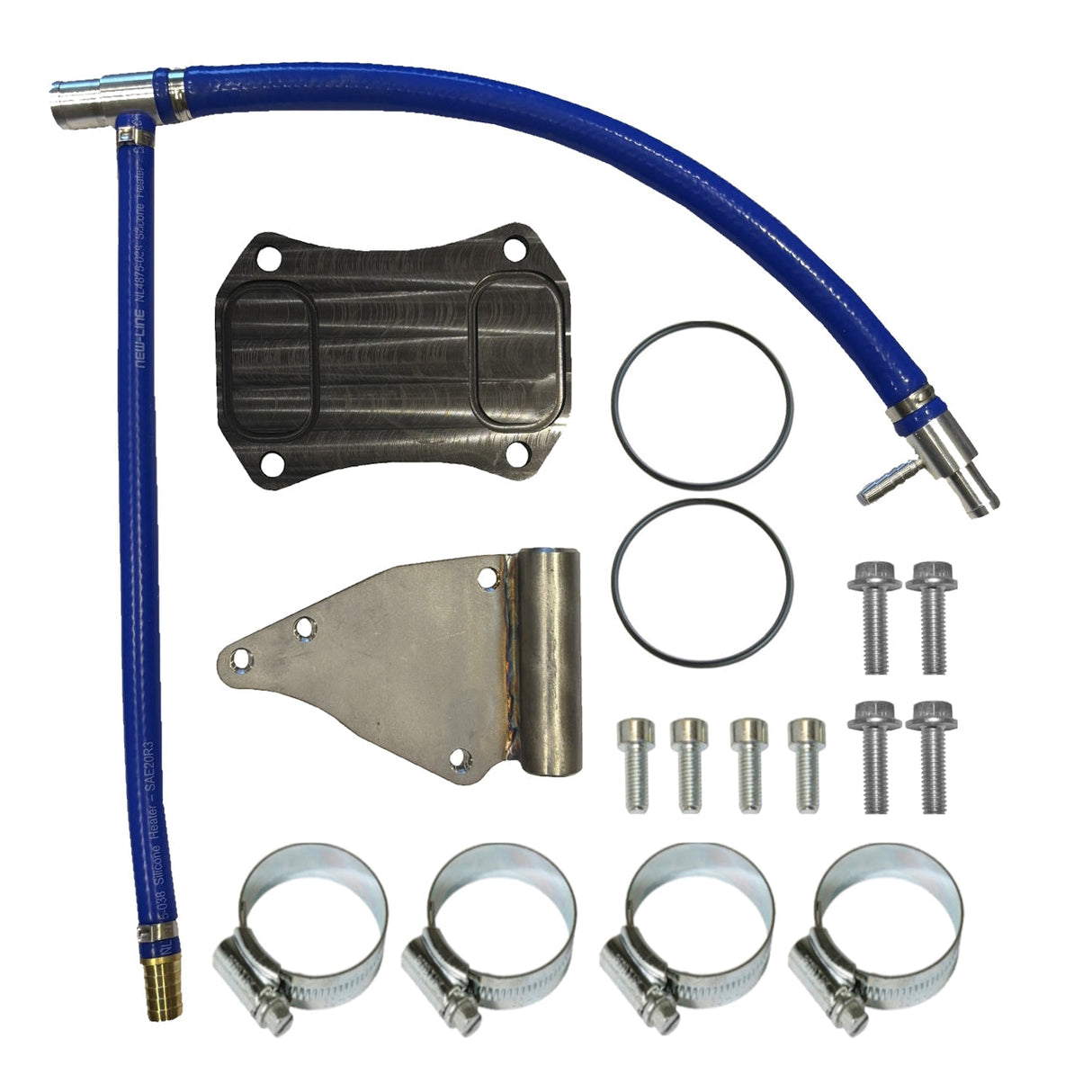2011 - 2015 GM 6.6L Duramax EGR Cooler Upgrade Kit Mels Mfg