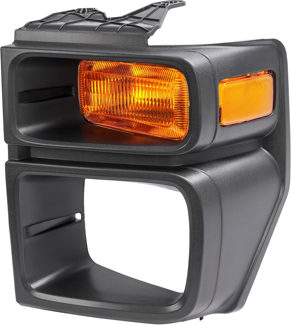 Headlight Bezel with Turn Signal for Ford E150 E250 E350 2008-2019