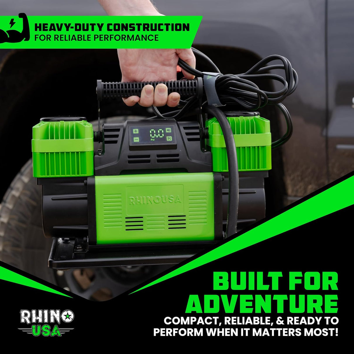12V Dual-Tire Air Compressor