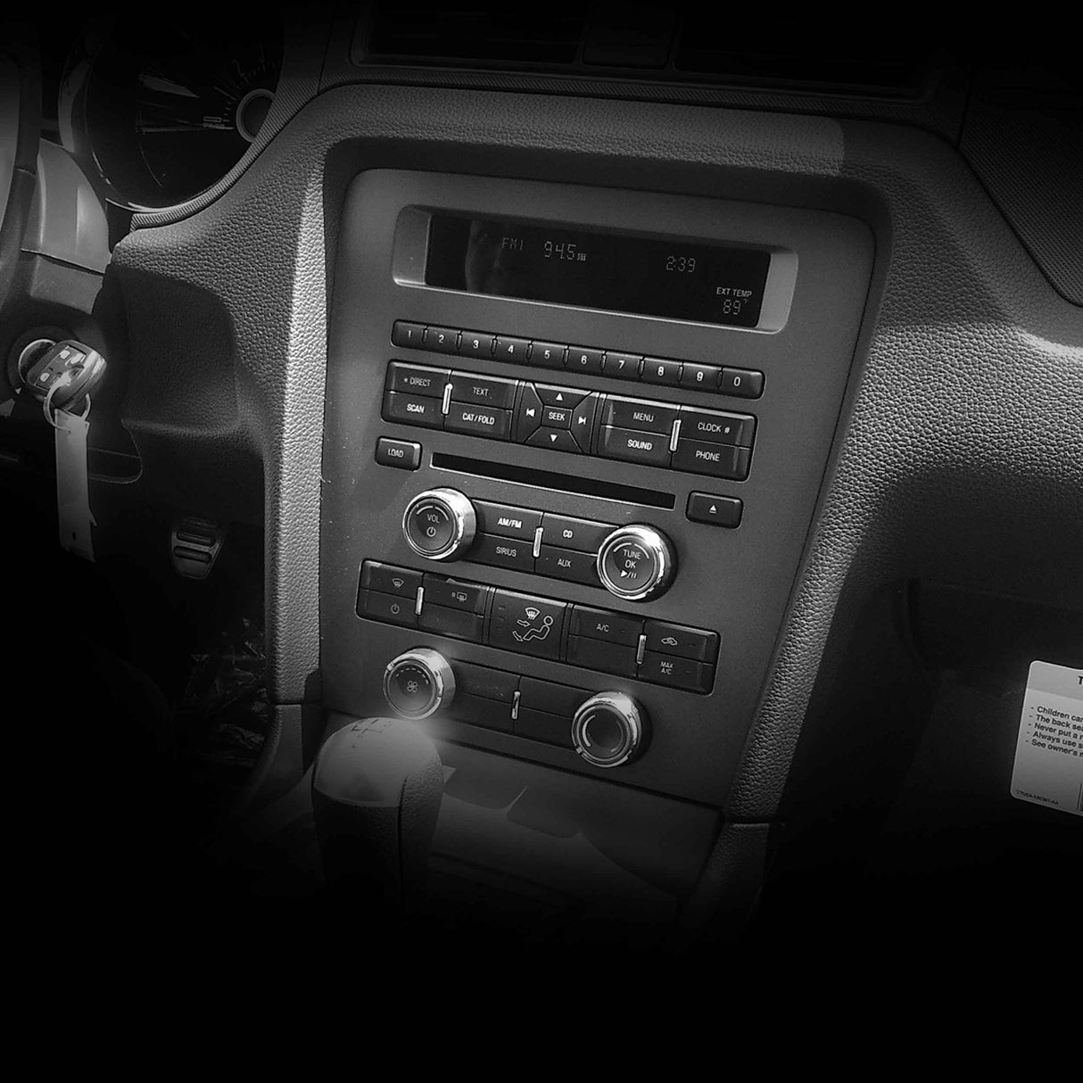 Metra 99-5853CH Dash Kit Fits Ford Mustang 2010-2014