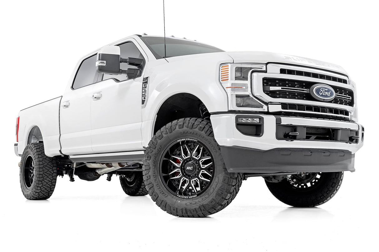 Rough Country 86 Series Wheel Gloss Black Milled 20x10