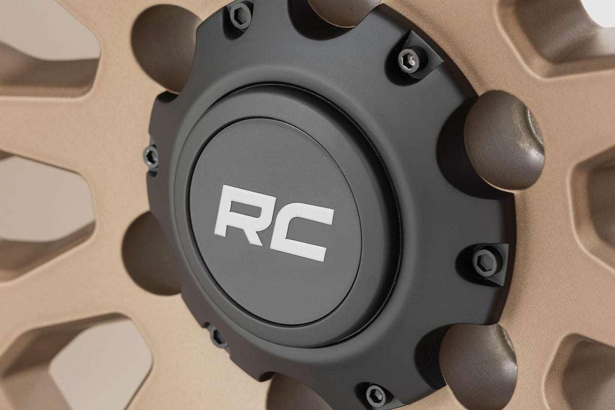 Rough Country 87 Series Wheel Simulated Beadlock 17x8.5