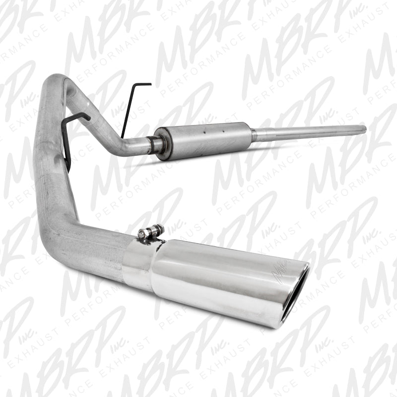 MBRP 2004-2008 Ford F150 EC/CC-SB Cat Back mono-face