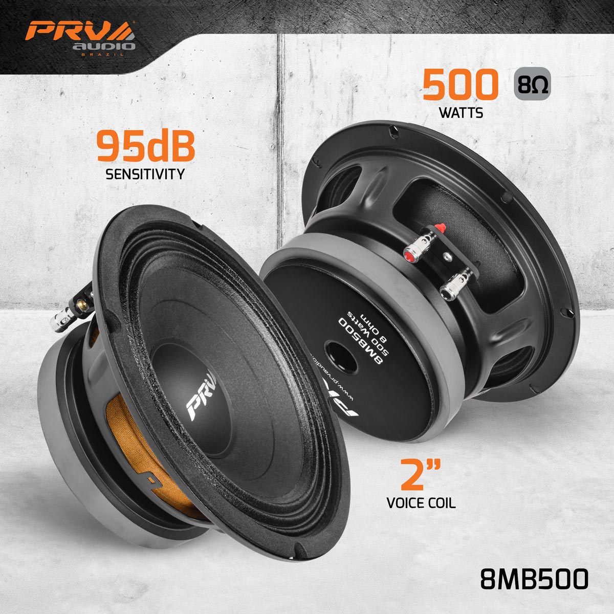 PRV 8MB500 Midbass PRV Audio