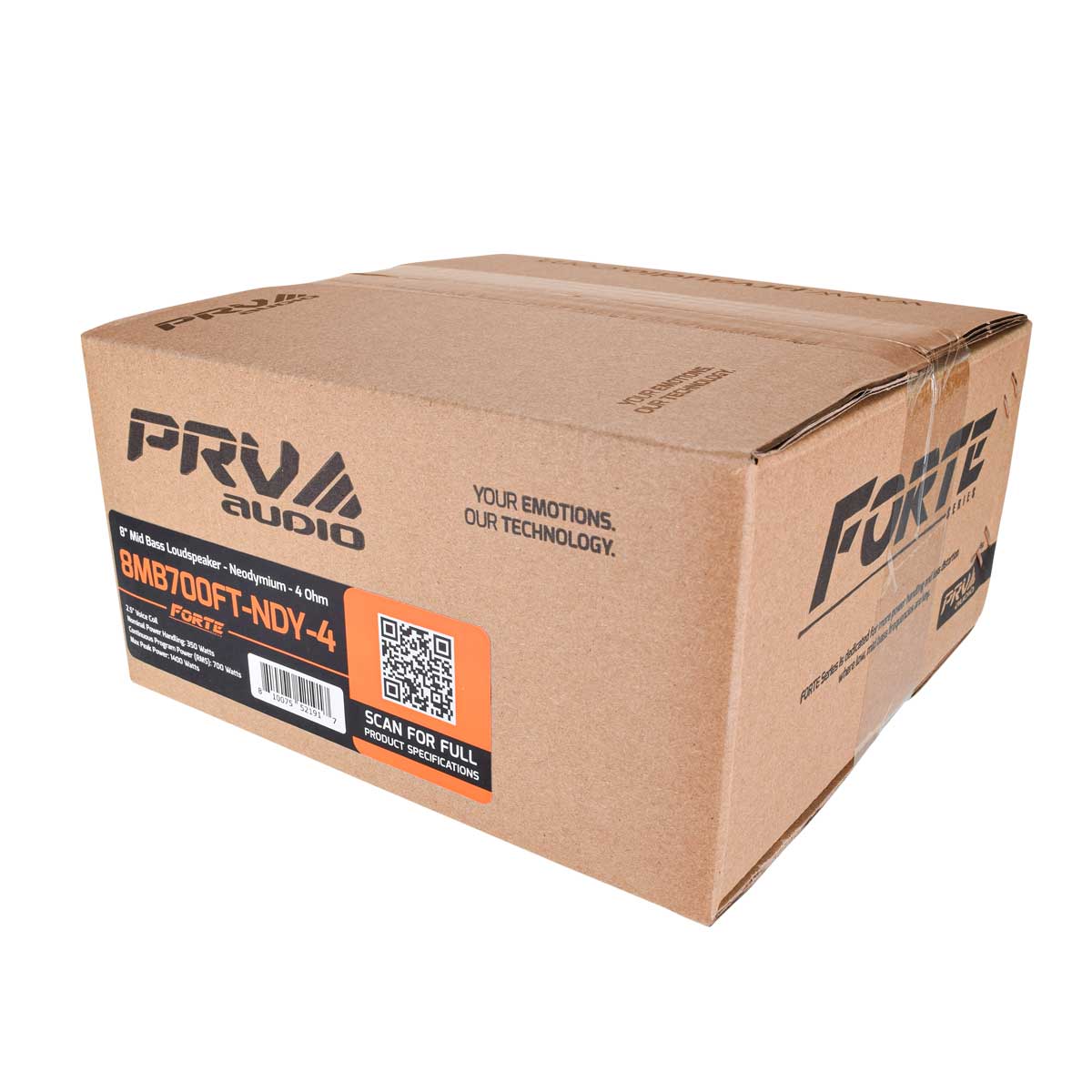 PRV 8MB700FT-NDY-4 Midbass PRV Audio