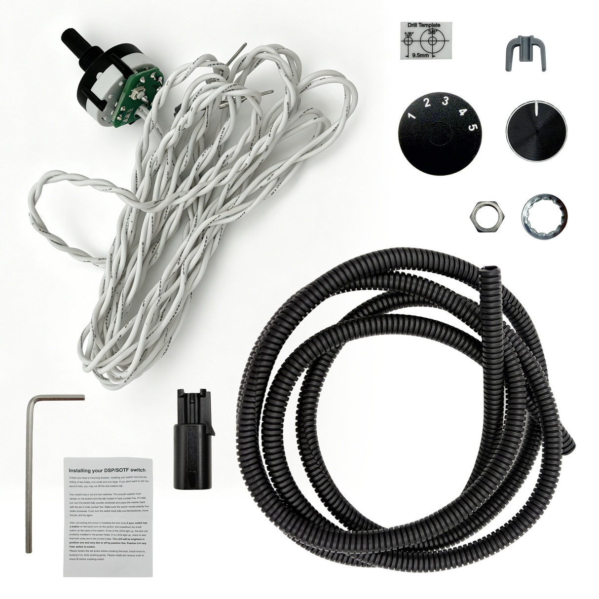 Trucktok 2008-2010 6.4L Ford Powerstroke Fuel Temp SOTF Switch TruckTok