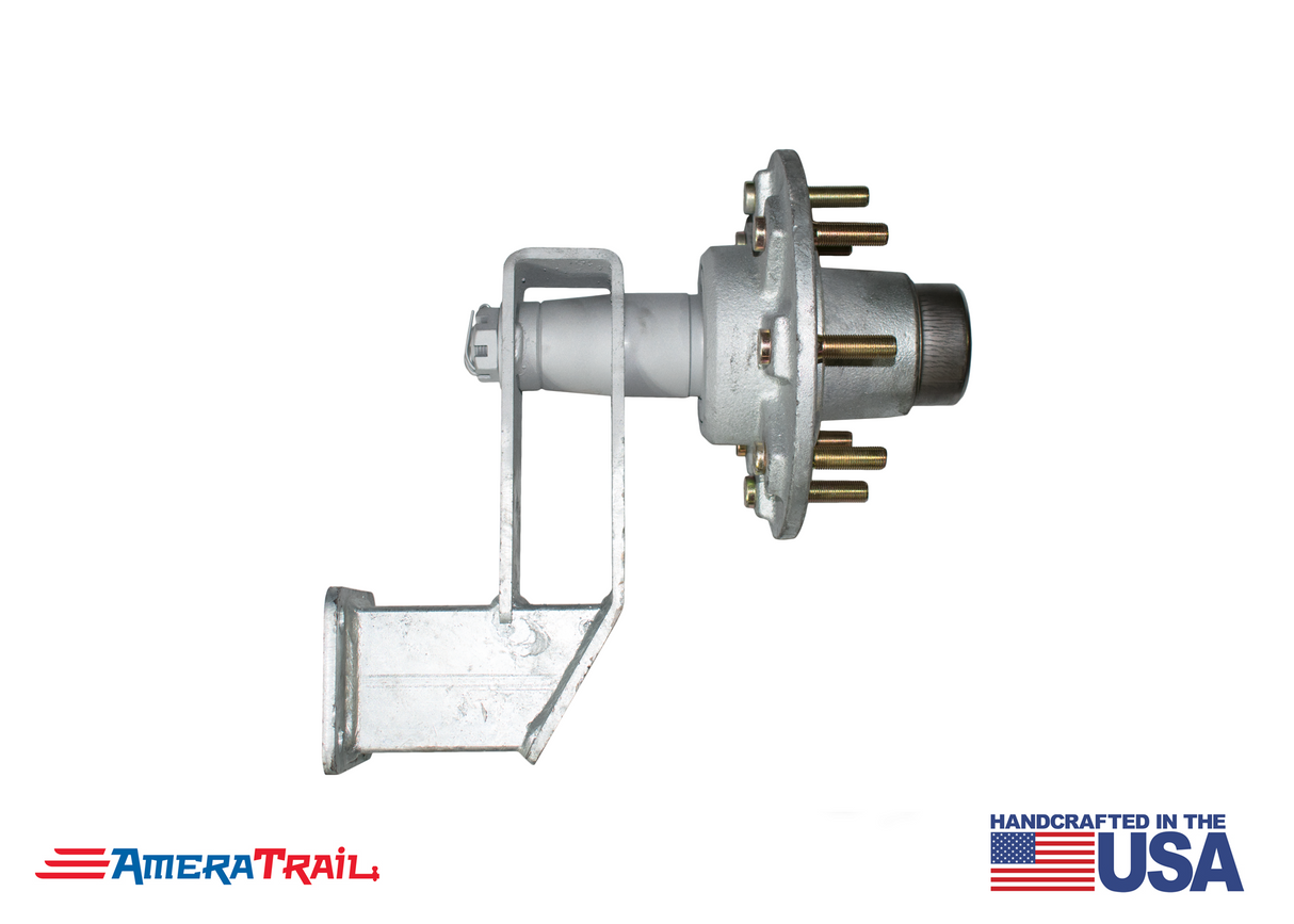 8 Lug Spare Idler Hub & Spindle Mount - Stainless Steel Hardware Included - Available w/ Stainless Steel Lug Nuts