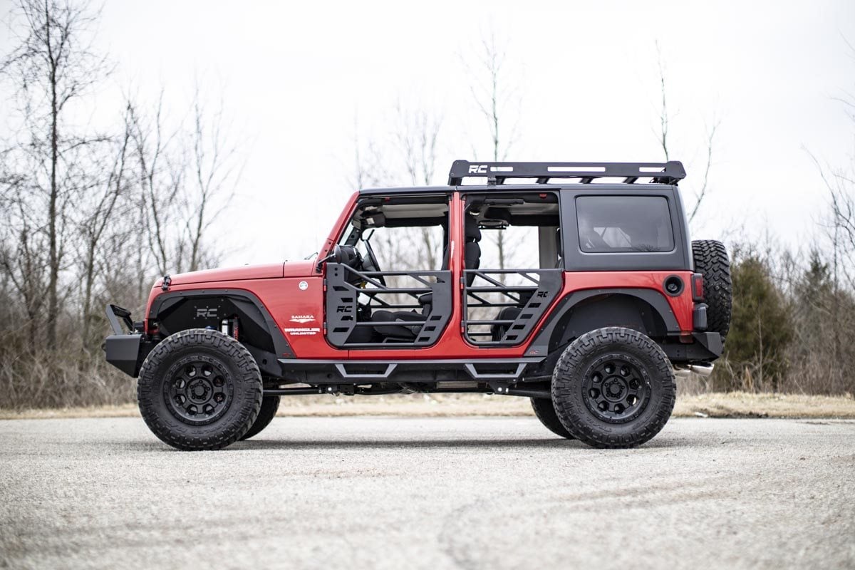 Tubular Doors | Front and Rear | Jeep Wrangler JK/Wrangler Unlimited (07-18)