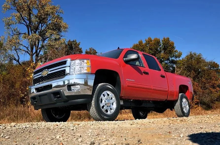 Rough Country 1.5-2 Inch Leveling Kit Chevy/GMC 2500HD/3500HD 2011-2019 9593-config