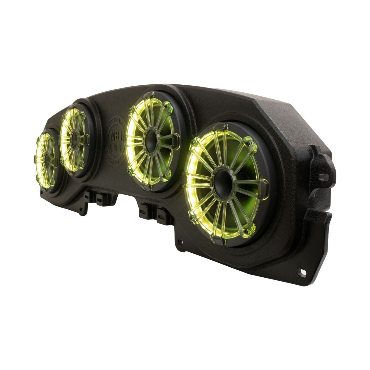 MB Quart Tuned Rear Soundbar with 8 Inch Compression Horn Speakers, Enclosure, with RGB LED Lighting option I '18-'23 JL Wrangler/ '20-'23 JT Gladiator