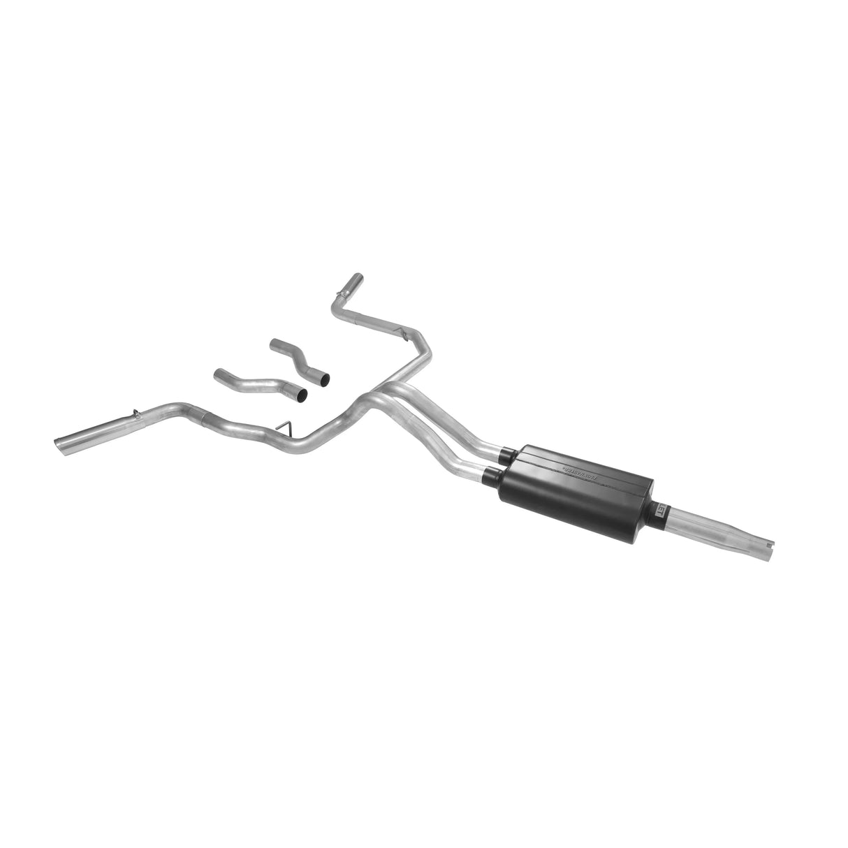 Flowmaster American Thunder 3" Dual Exit Cat-Back Exhaust - 1987-1996 Ford F-Series Flowmaster