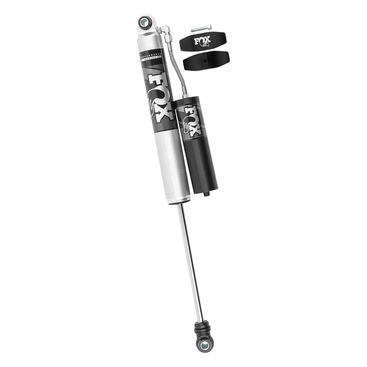 FOX 2.0 Remote Reservoir Rear Shock | 1.5-3 Inch Lift | Performance Series | Chevrolet Silverado and GMC Sierra 2500HD (20-26) FOX