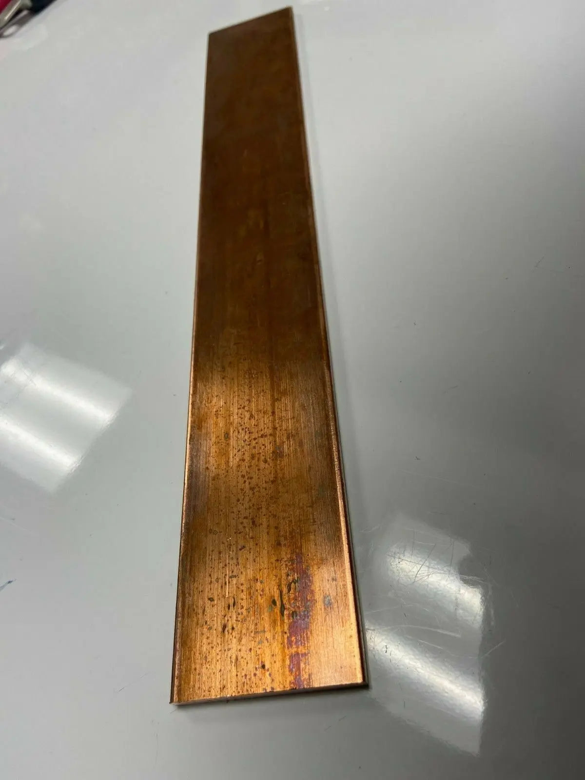 Copper 110 Flat BUSS Bar Stock - YOU CHOOSE THE SIZE- 1/8", 1/4",3/8", 3/16" ACDC WIRE AND SUPPLY