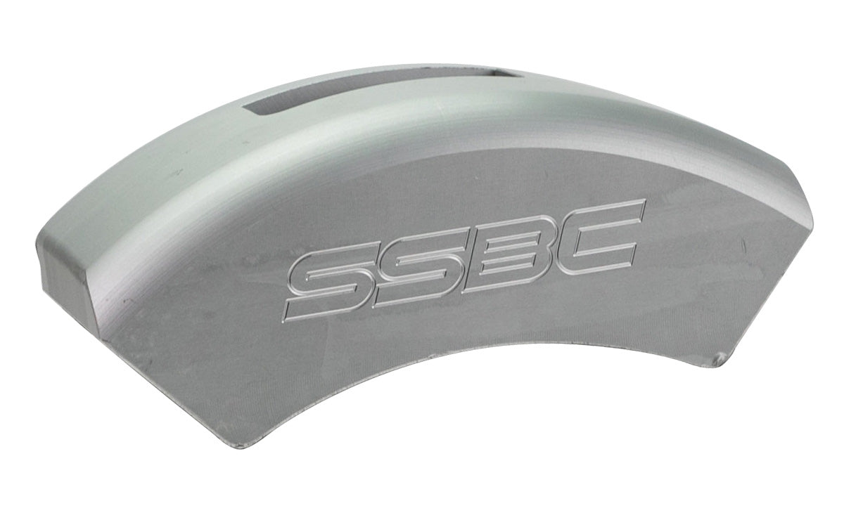 American Made Tri-Power 3-Piston Billet Aluminum Rear Drum to Disc Brake Conversion Kit W/Rotors. Clear A126-3