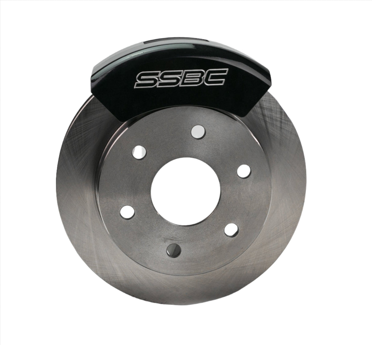 American Made Tri-Power 3-Piston Billet Aluminum Rear Drum to Disc Brake Conversion Kit W/Rotors. Black A126-4BK