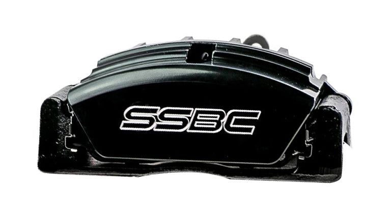 American Made Tri-Power 3 Piston Direct Fit Billet Aluminum Rear Caliper Upgrade Kit. Black A193-6BK