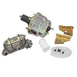 New Booster/Master Cylinder Combo, 7", Dual Bowl, 1" Bore W/Brackets. A28150
