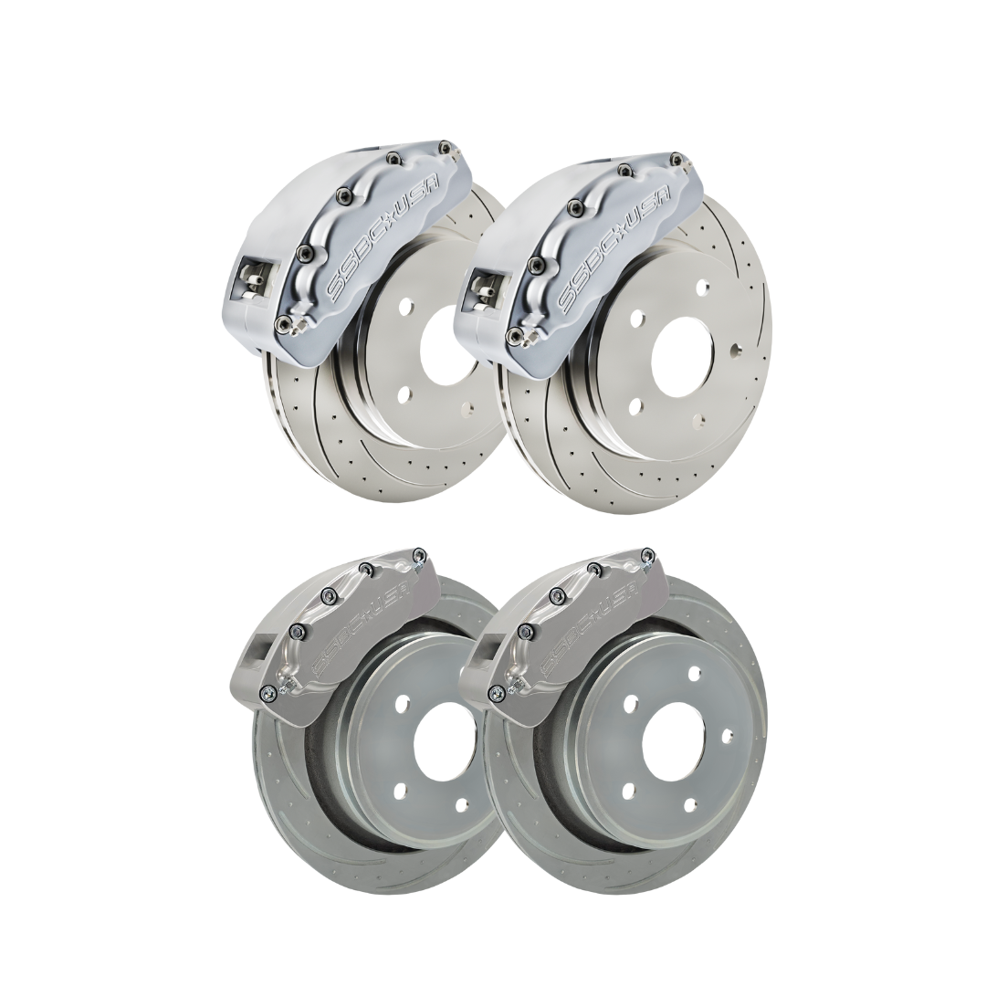 American Made 4 Wheel Brawler LT Direct Fit Billet Aluminum Big Brake Bundle. A415-1011-BBB