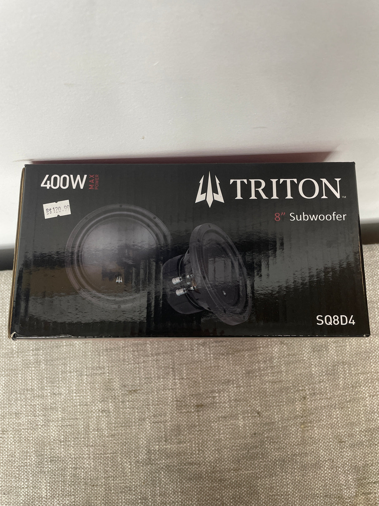Caisson de basses Triton 400 W 8 pouces