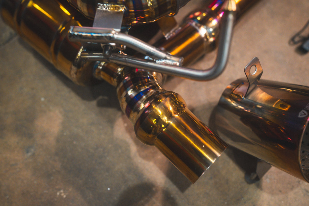 Ferrari 458 Speciale Valved Sport Exhaust System Valvetronic Designs