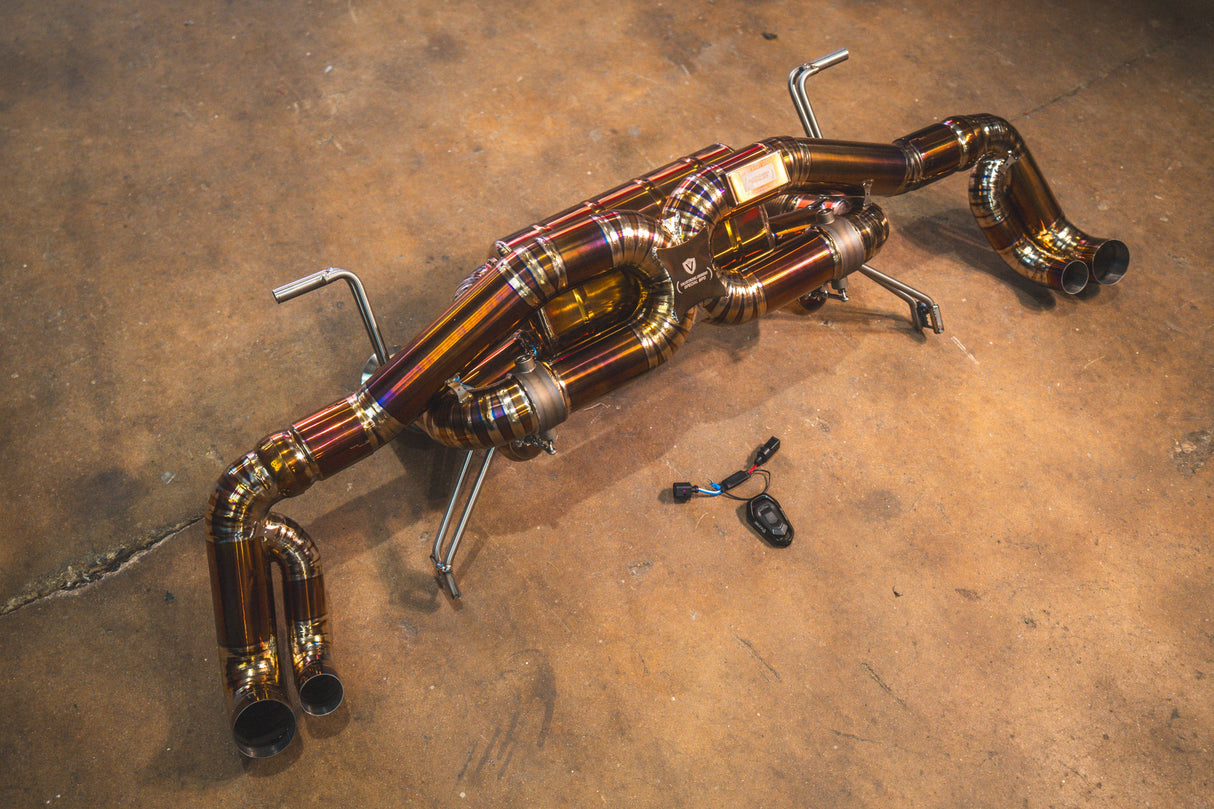 Audi R8 Valved Exhaust System Valvetronic Designs