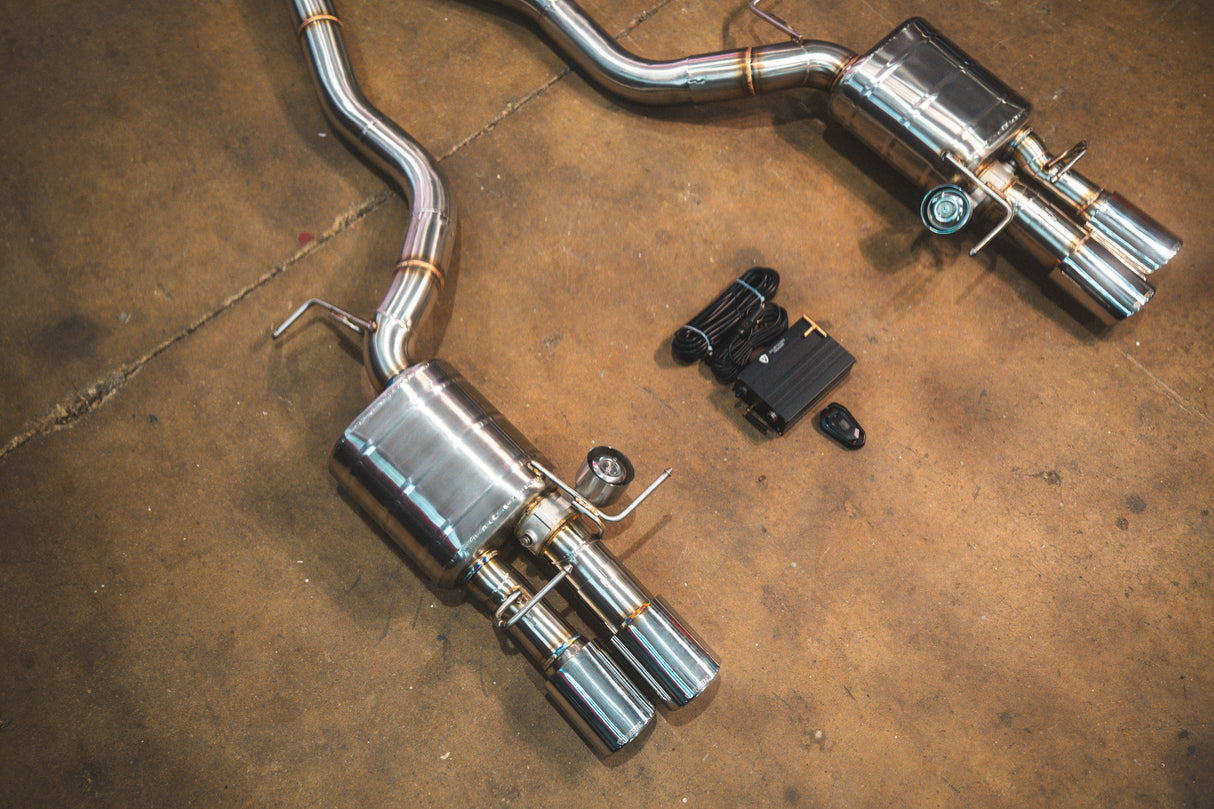 BMW E60 M5 Valved Sport Exhaust System Valvetronic Designs