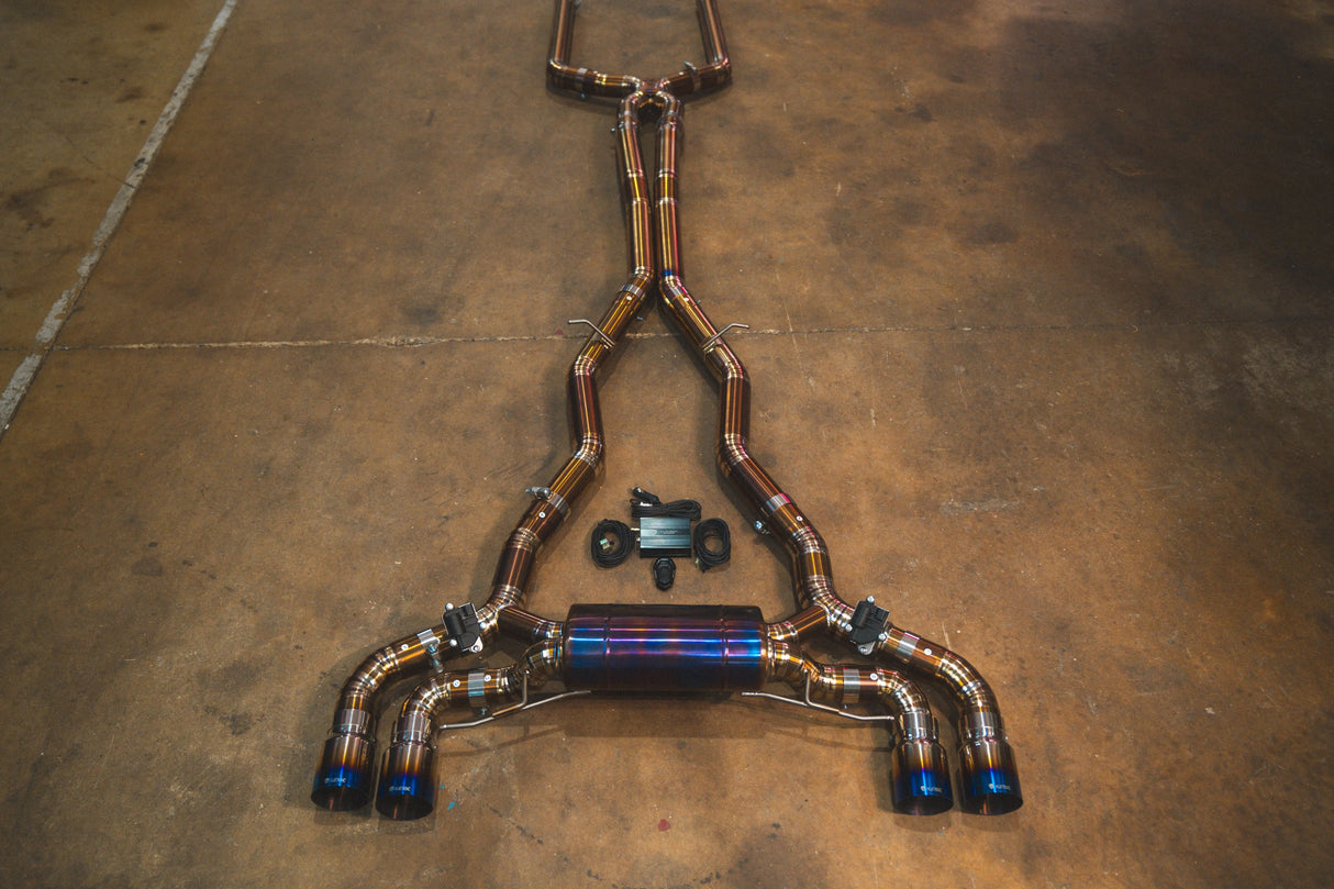 BMW M8 Valved Sport Exhaust System (F91,F92,F93) Valvetronic Designs